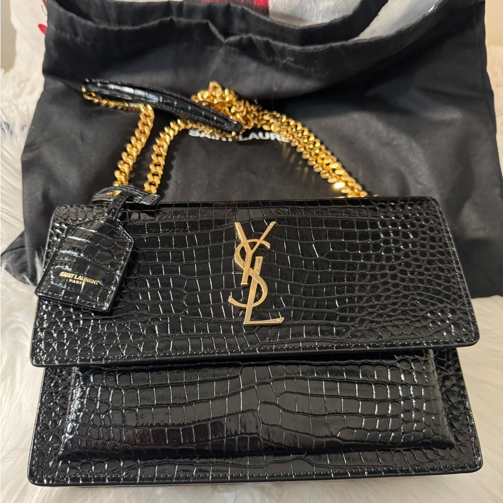 Used Once Authentic YSL Medium Sunset